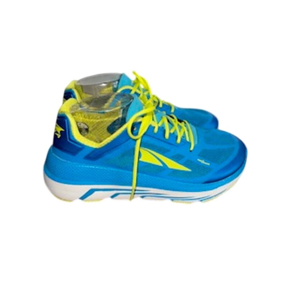 Altra Women’s Sz 8.5 Duo Blue Yellow Running Shoes AFW1838F-4 - Picture 6 of 11